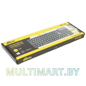 Клавиатура Ritmix RKB-100 Black картинка 3